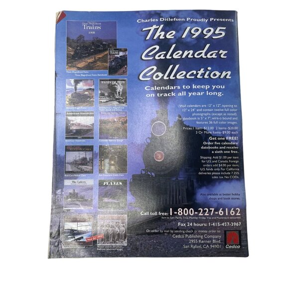 Trains Magazine of Railroading u December 1994 Vol 54 No 12 Annual Holiday Iss - Picture 2 of 12